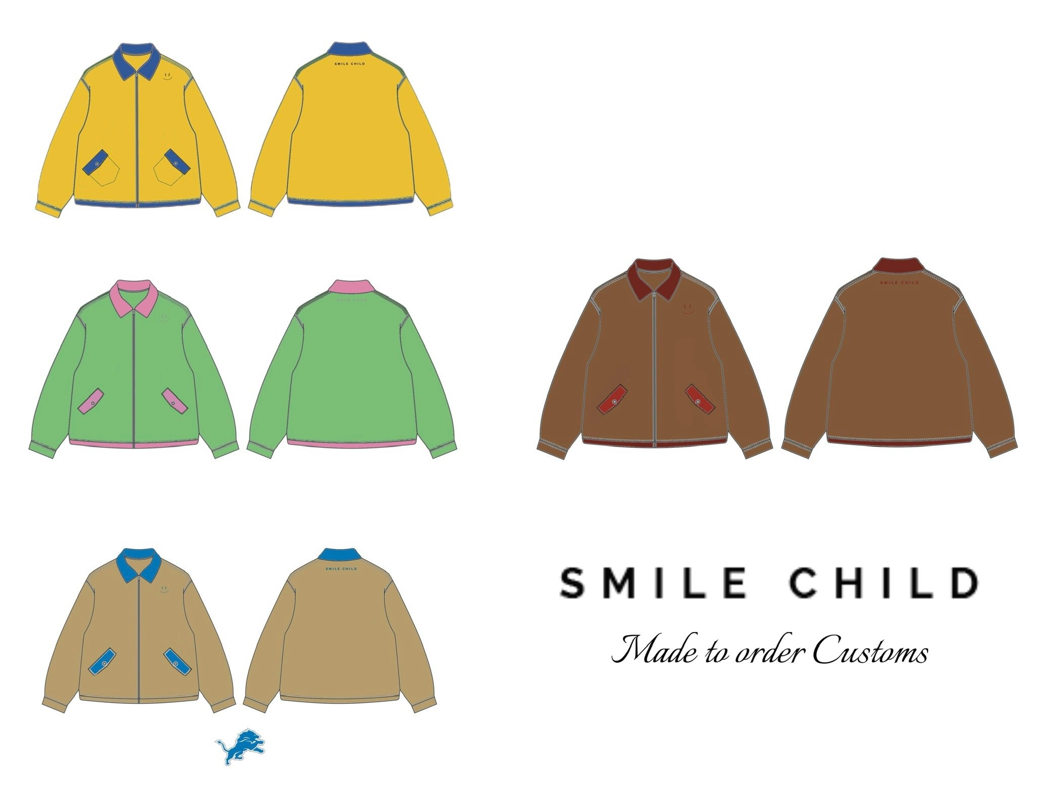 1 of 1 Custom Smile Child Jacket