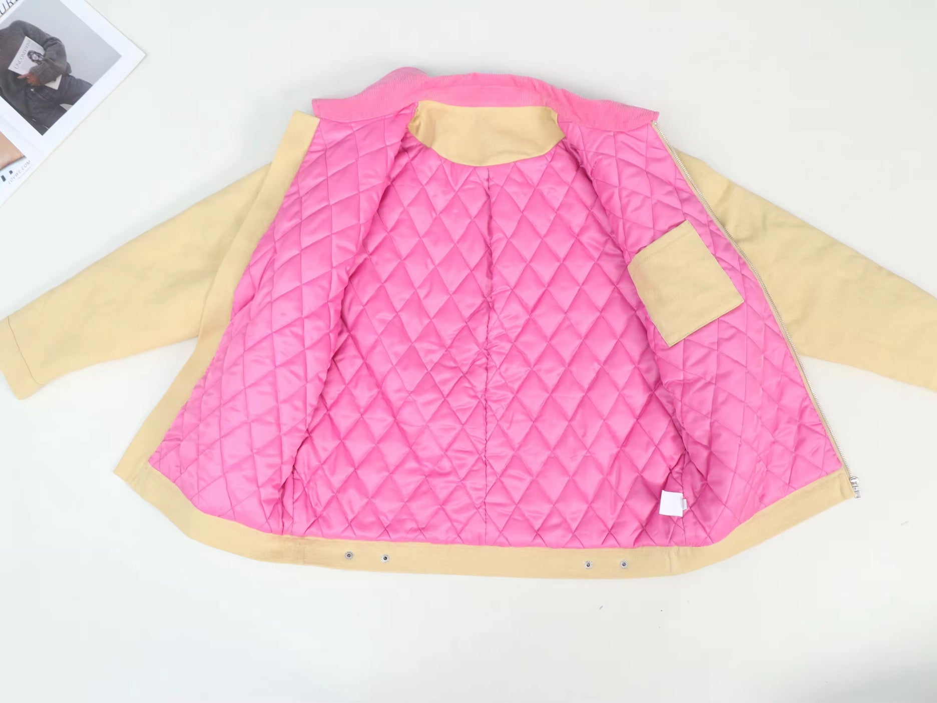 Womens cotton canvas jacket