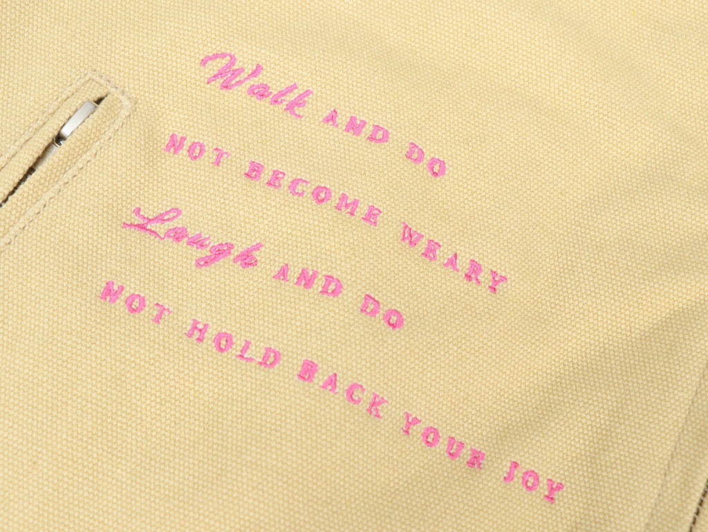 Womens cotton canvas jacket